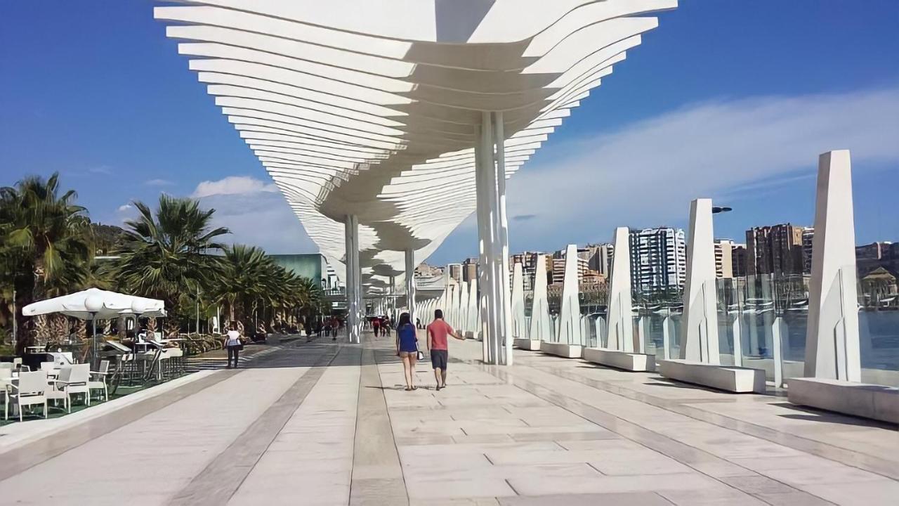 Teatro Suites Malaga Playa Exteriör bild